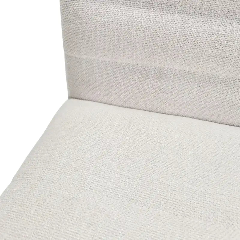 Mid-Century Modern Channel Stitch Dining Chairs - Set of 2