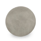 Indoor/Outdoor Contemporary Lightweight Concrete Accent Side Table