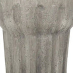Indoor/Outdoor Contemporary Lightweight Concrete Accent Side Table