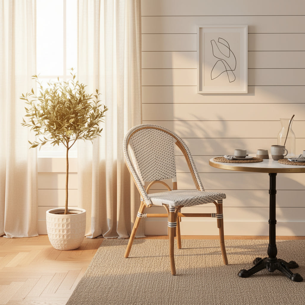 Avignon Paris Rattan Bistro Chair