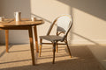 All-Weather Rattan Bistro Chair with Rounded Back