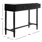French Country 2-Drawer Console Table - 35.5 W x 13 L x 29.5 H