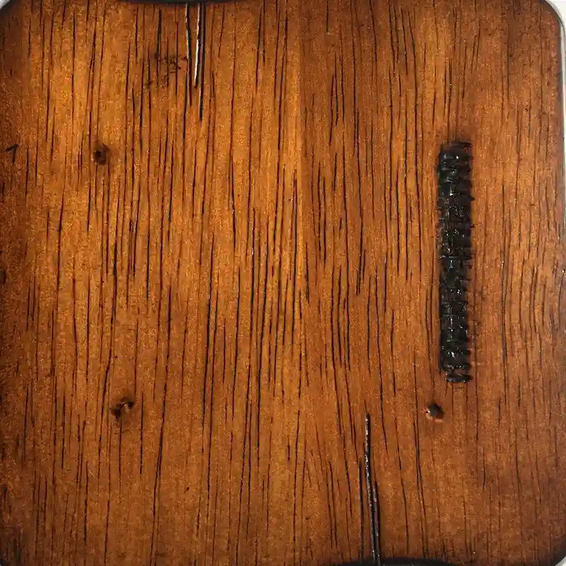 7-Piece Solid Rubberwood Dining Set with Extendable Table and Ladder-Back Chairs