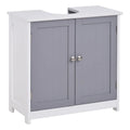 Under Sink Storage Cabinet with Adjustable Shelf - U-Shaped Design